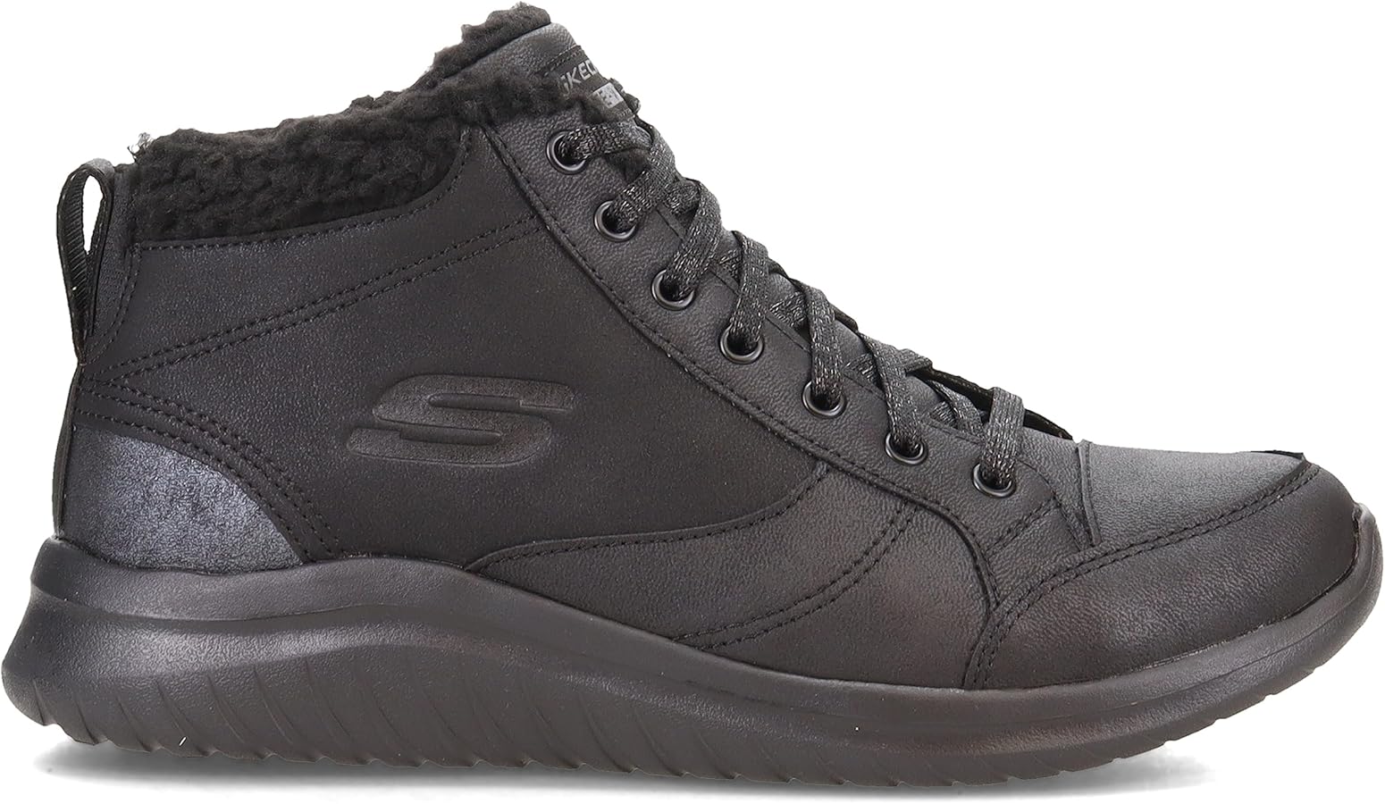 Amazon.com | Skechers Women's Ulta Flex 2.0 Draw Near Boot Black